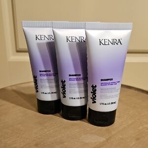 KENRA- SET OF 3 1.7 OZ Violet Shampoo
